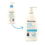 Aveeno Eczema Therapy Moisturizing Cream Relieves Irritated Skin, 12 Oz