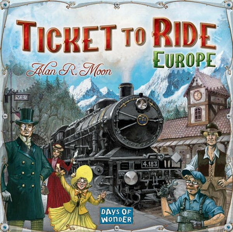 Ticket to Ride: Europe Board Game